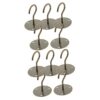 PRETYZOOM 2 Sets Plant Hook Ceiling Hooks for Hanging Plants Ceiling Plate Hook Wall Mount Lanterns Hanger Heavy Duty Wall Hooks Portable Wall Ho