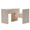 NXYJD Creative Flexible Solid Wood Table Bookshelf for Office Home Bedroom Storage Rack Students Desktop Wood Bookcase with Drawers