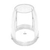 Yyyuluo Juicer Cups for NutriBullet Replacement Parts 600W 900W 18OZ 24OZ 32OZ Clear Mugs Blender Juicer Mixer Accessories(18OZ)