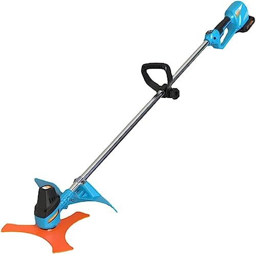 ELzEy Cordless String Trimmer/Edger Lawn Mower Household Small Portable Rechargeable Weeder Multifunctional Electric Lawn Mower