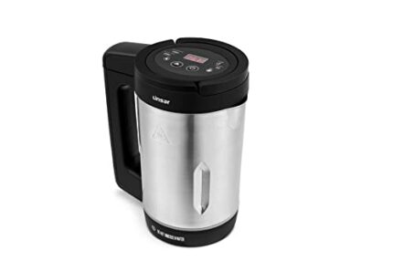 Linsar Multi Milk & Soup Maker, Stainless Steel Jug and Blade, LED Display, 6 Programms, Vegan Milk, Smooth & Chunk Soup, Smoothie, Blender, Keep