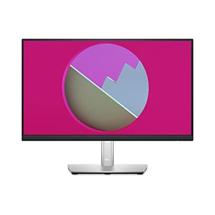 Dell P2222H 21.5 Inch Full HD (1920x1080) Monitor, 60Hz, IPS, 5ms, 99% sRGB, DisplayPort, HDMI, VGA, 5x USB, 3 Year Warranty, Black