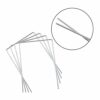 50Pcs Turf U-Pin Metal Galvanised Peg Staple for Farm Plastic Sheet Lawn Artificial Grass Turf Fixing