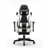 FMXQYH Gaming Chair for Adults, Ergonomic Office Chair with Footrest, Computer Chair with Height Adjustable, PU Leather High Back Can Be for Offi