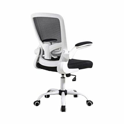 n/a Ergonomic Office Chair Home Office Chair Mesh Chair with Elastic Mesh, Breathable Cushion, Metal Base, Multi-function Adjustment