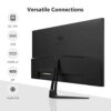 Z-Edge 27 Inch 4K Monitor Ultra HD 3840x2160 IPS Panel, 60Hz Refresh Rate, LED Monitor, 300 cd/m², FreeSync, HDMI DisplayPort, Built-in Speakers