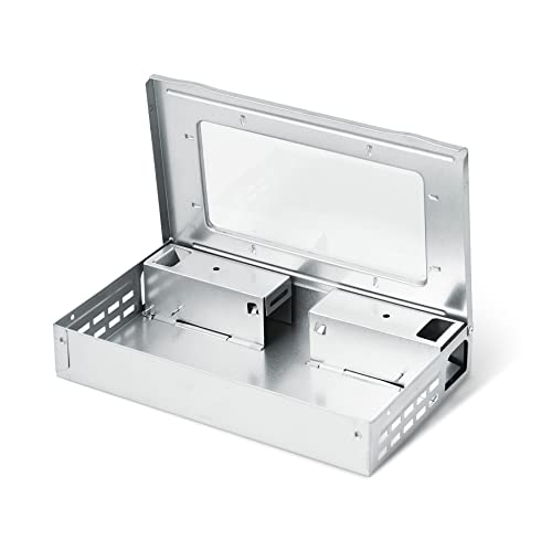 Pest-Stop Multi Catch Metal Mouse Trap - Traps for Indoors and Outdoors - Durable Reusable Traps - Mouse Traps for Home, Office, Garden, Industry