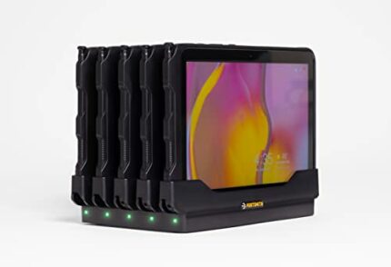 5-Slot Charging Dock for 10.1" Samsung Galaxy Tab Active PRO and TabActive 4 PRO: Portsmith PSP5GTP
