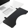 WANGFENG Easy Install Keyboard Tray, C - Clamp on Installation Fits Small Keyboard and Mouse Ergonomic Keyboard Tray Perfect for Office Home Scho