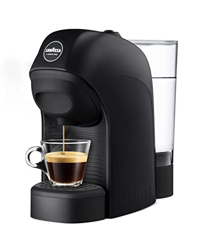 Lavazza, A Modo Mio Tiny Coffee Capsule Machine, Compact, Compatible with A Modo Mio Coffee Pods, with Automatic Shut-Off, Removable and Adjustab
