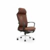 Computer Chair Reclining Lunch Break Chair Office Home Comfortable Sedentary Waist Chair Ergonomic (Color : White-style)