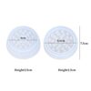 2 Pairs Tobacco Herb Grinder Mould Silicone Resin Mould Spice Mills Grinder Mold Crusher Epoxy Casting Mould for Herbal DIY Crafts