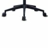 DLOETT Office Recliner Chair, High-Back Desk Chair with Lumbar Support, Height Adjustable Seat, Breathable Mesh Back, Black