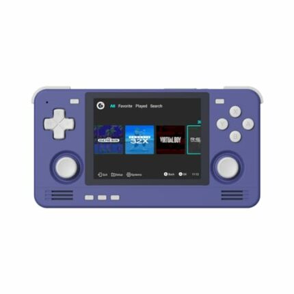 retroid Pocket 2S Android Handheld Gaming Octa Core CPU & Mali G52MC2 GPU. 3.5" 4:3 screen, 640x480. 4GB RAM, 128GB storage. Android 11. Dual WiF