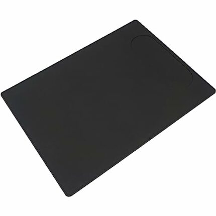 USEAMIE Coffee Maker Mat, Silicone Base Under Coffee Machine with Lip, Automatic and Semi-Automatic Coffee Machines Espresso Accessory, Multifunc