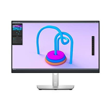 Dell P2422HE USB-C 24 Inch Full HD (1920x1080) Monitor, 60Hz, IPS, 5ms, 99% sRGB, USB-C, 2x DisplayPort, HDMI, 4x USB, RJ45, 3 Year Warranty, Bla