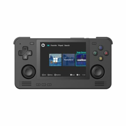 retroid Pocket 2S Android Handheld Gaming Octa Core CPU & Mali G52MC2 GPU. 3.5" 4:3 screen, 640x480. 4GB RAM, 128GB storage. Android 11. Dual WiF