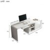 JYDQM Office Desk Computer Desk Swivel Angle Multifunctional Desk White Office Furniture