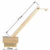 Wire Brush Patio Cleaner Garden Brush Weed Remover Tool For Block Paving Long Handle Wire Broom For Cleaning Grout Removing Weeds Moss And Un Wan
