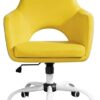 ZXFYHD Desk Chair,Office Chair Computer Chair Leisure Office Chair Home Study Backrest Table And Chair Gaming Chair Upholstered Seat Swivel Chair