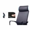 WALNUT Office Chair with Headrest Pillow Adjustable Ergonomic Lift Transfer Home Computer Chair Simple Modern Backrest Stool