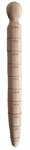 Wooden Plant or Garden Dibber Pinewood Seed Planter 2cm - 20cm Measurement