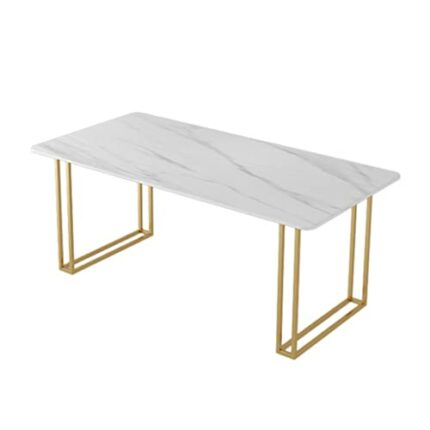 SDFGH Marble Computer Desk Office Desk Study Rock Slab Workbench Conference Table