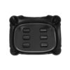 GANFANREN Foot Stool Under Desk Multifunctional Foot Rest Home Office Non-Slip Stool Roller Ergonomic Feet Rest