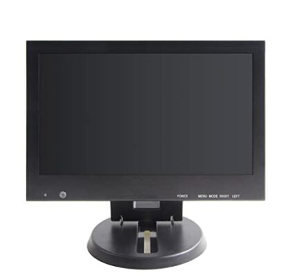 Neon LED7 7" TFT-LED Monitor, Commercial Grade 24/7 usage. Engineered for CCTV. 800p × 480p, HDMI/VGA/BNC/Built-In Speaker, VESA 75 x 75mm, Indus
