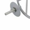SPARES2GO Aluminium Chef K Beater for Kenwood Stand Mixer Whisk Attachment A701 A901 KM (Replacement for Circlip Type)