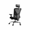 SLNFXC Ergonomic Office Chair High Back Mesh Office Chair Computer Chair Desk Chair with 3D Armrest and Adjustable Headrest, Ergonomic Curved Lum