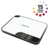 Salter 1064 WHDR Digital Kitchen Scale - 5kg Capacity, Easy Read Display, Add &Weigh/Tare Function, Measure Liquids in ml/fl.oz, Glass Platform F