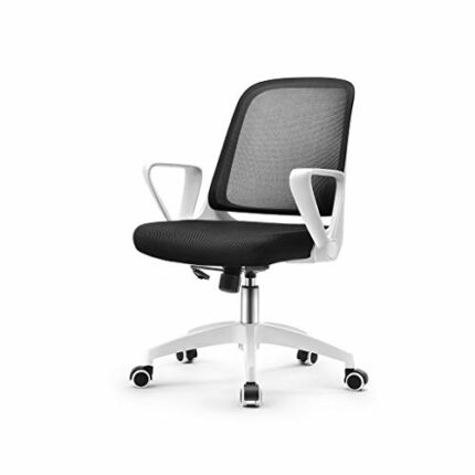 TWDYC Student Chair Home Computer Chair Learning Chair Back Comfortable Chair Lift Desk Chair Simple Office Chair
