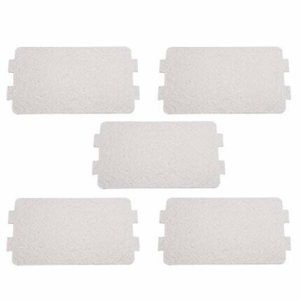 5PCS Mica Sheet, Microwave Oven Repairing Part Mica Plates Sheets Microwave Oven Mica Plate Sheet Replacement Repairing Accessory for Microwave O