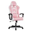 IntimaTe WM Heart Gaming Chair, Ergonomic High Back Office Racing Chair with Armrest, Swivel Leather Desk Chairs with Adjustable Headrest and Lum