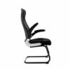 n/a Furniture Mesh Side Reception Chair Office Chair Ergonomic Mesh Mid-Back Computer Desk Chair