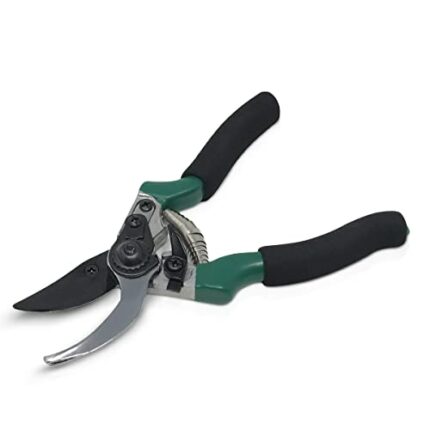 Secateurs Garden Shears Heavy Duty Pruning Shears 8" Garden Secateurs & Pruning Scissors with Carbon Steel Blade & Safety Lock Garden Tools Clipp
