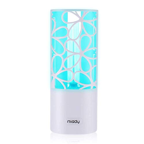 Miady Indoor Insect Sticky Trap, UV Fly Killer Light, Non-Zapper Trap for Effective Control Flying Bug, Fruit Fly, and Gnat in the Home, Includin