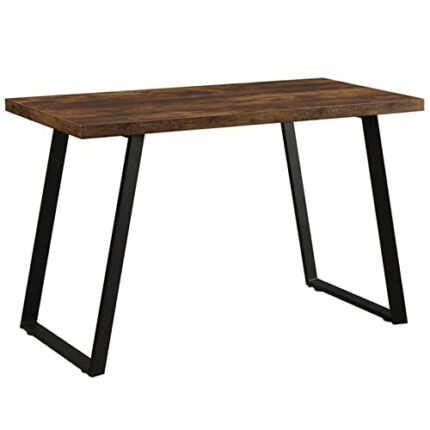 N/A Home Office Computer Desk Industrial Computer Writing Desk Vintage Study Desk for Home Office Workstation (Color : A)
