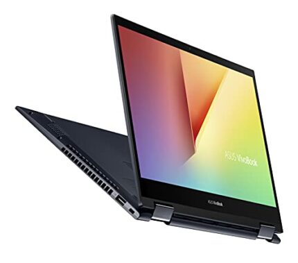 ASUS VivoBook Flip 14 Thin and Light 2-in-1 Laptop, 14” FHD Touch Display, AMD Ryzen 5 5500U, 8GB RAM, 512GB SSD, Stylus, Fingerprint Reader, Win