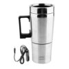 300ml Electric Car Travel Kettle 12v Fast Boiler for Tea Coffee Water Stainless Steel Kettle Auto Shut Off Car Water Heater Bottle