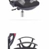 LEIGE Executive Office Chair - High Back Office Chair with Footrest and Thick Padding - Reclining Computer Chair with Ergonomic Segmented Back
