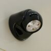 Auraglow Battery Operated Motion Activated PIR Sensor Removable Cordless LED Security Light (Black, Without Batteries)