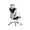 SLNFXC Ergonomic Office Chair High Back Mesh Office Chair Computer Chair Desk Chair with 3D Armrest and Adjustable Headrest, Ergonomic Curved Lum