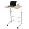 EYHLKM Height Adjustable Computer Game Desk for Bedroom Laptop Desks Movable Lifting Study Table Wooden Tables Home Furniture (Color : B, Size :