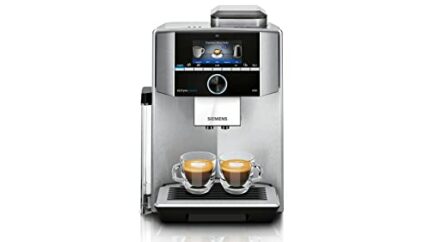Siemens TI9553X1RW EQ.9 s500 Home Connect Bean to Cup Fully Automatic Coffee Machine - Stainless Steel