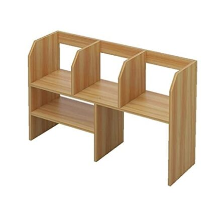 NXYJD Bookshelf, Standing Bookcase Small Space Book Shelves Rack for Living Room, Home, Office Compact Storage Organizer