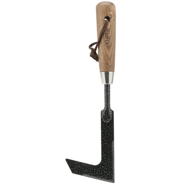 Draper Carbon Steel Hand Patio Weeder with Ash Handle - 24935 - Garden & Patio Weed Remover Tool