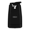 BELLA Electric Can Opener and Knife Sharpener, Multifunctional Jar and Bottle Opener with Removable Cutting Lever and Cord Storage, Stainless Ste