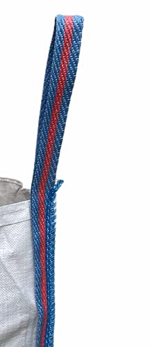 A&A SUPPLIES UK - 2 x 1/2 Half a Tonne FIBC Bulk Builders Bags Strong Garden Waste Heavy Duty Industrial Woven Material Jumbo Sacks Ton (2)